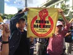 Image result for images for biểu t�nh phản đối luật đặc khu kinh tế