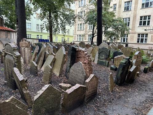 A group of headstones in a cemetery

AI-generated content may be incorrect.